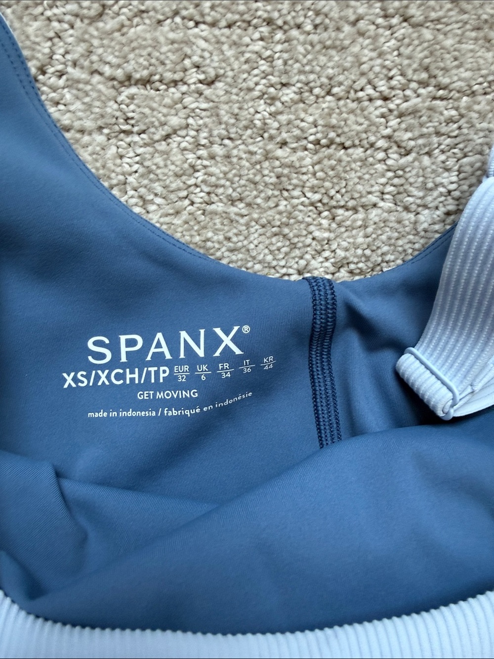 SPANX Light Blue Mini Dress - Picture 2 of 2